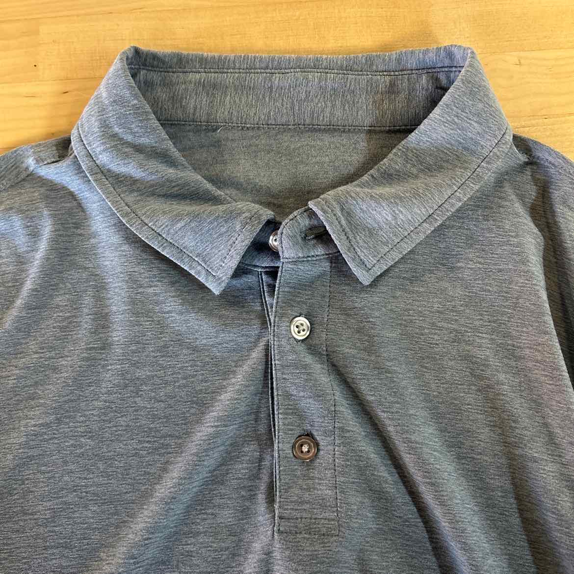 Vouri Size XL Blue Preloved MENS Polo