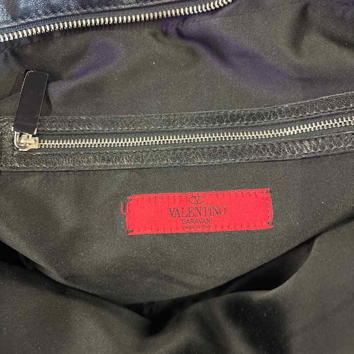 Valentino Black Leather Handbag