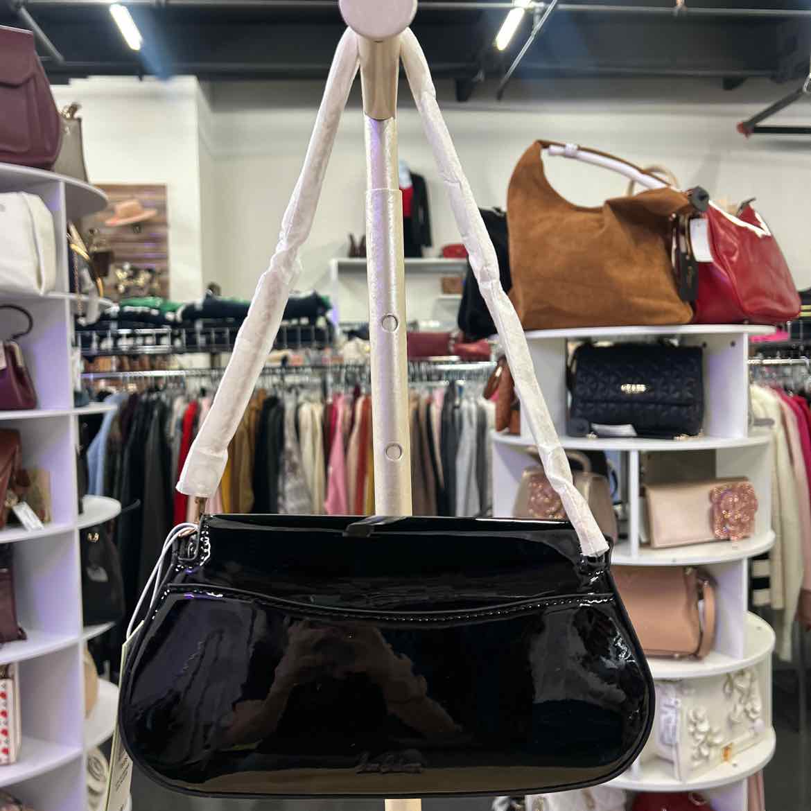 Sam Edelman Holiday Lora Small Shoulder Bag Black