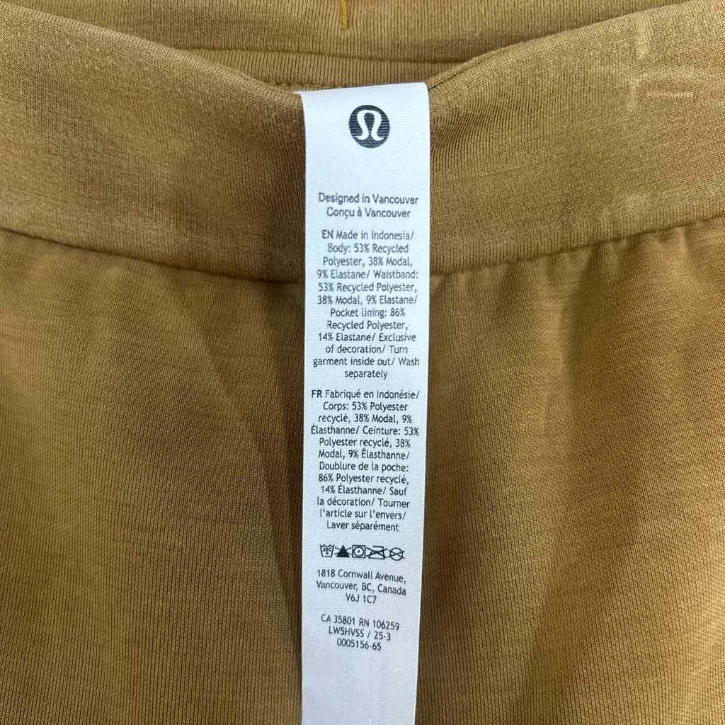 LuluLemon Size M Tan Preloved Pants