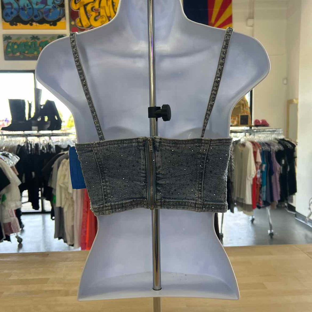 Pacsun Size XS Denim Preloved Tank