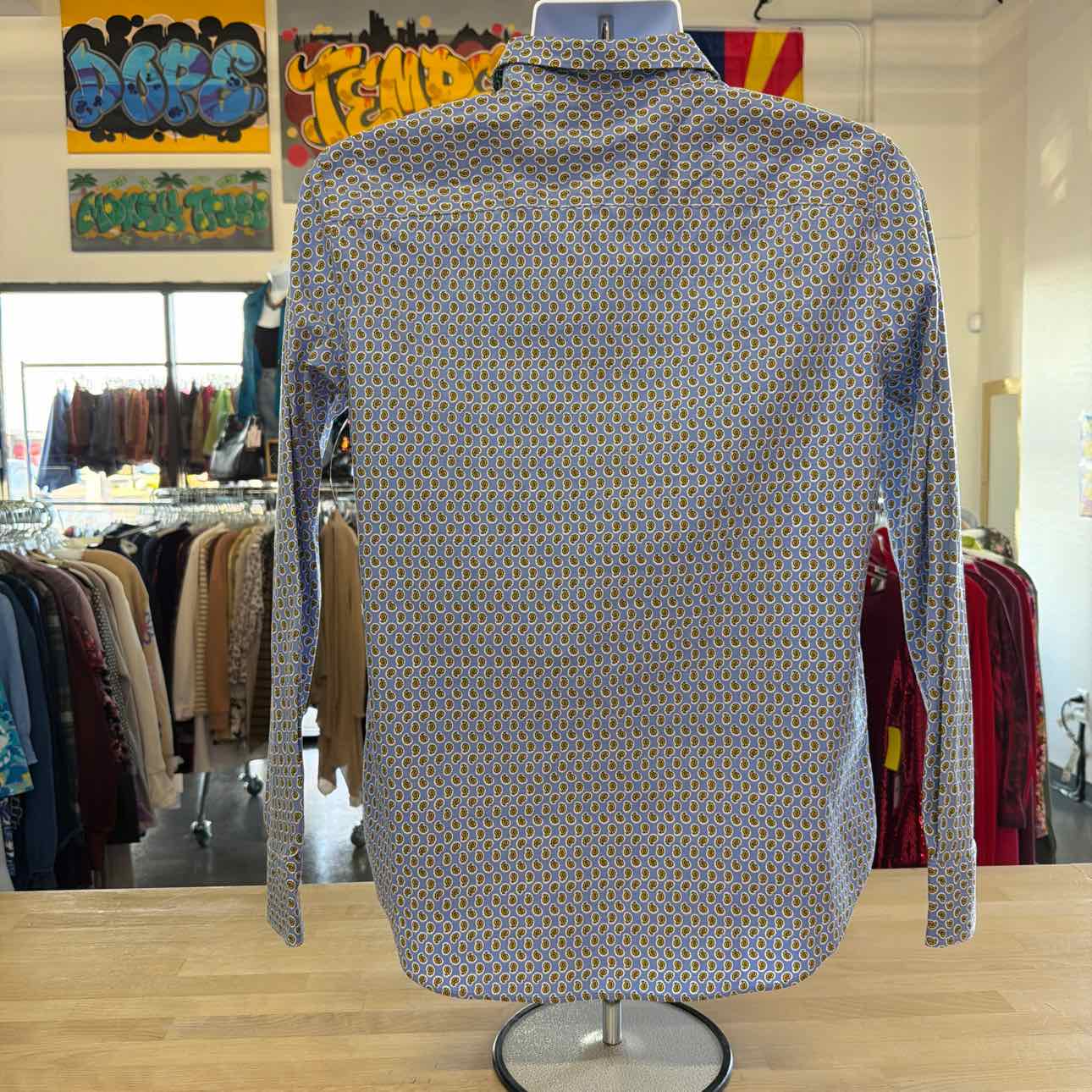 Ralph Lauren Size L Blue Preloved Button Down Shirt
