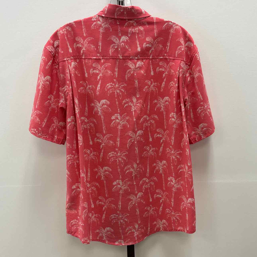 Huk Fishing Size M Pink Preloved MENS Button Down Shirt