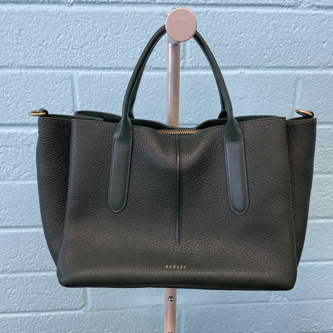 Radley London Hillgate Place Medium Open Top Satchel - Racing Green