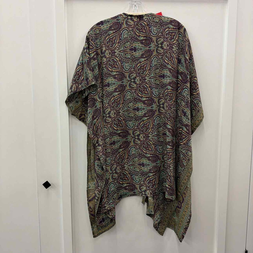 Karma Highway Size OS Green Preloved Duster