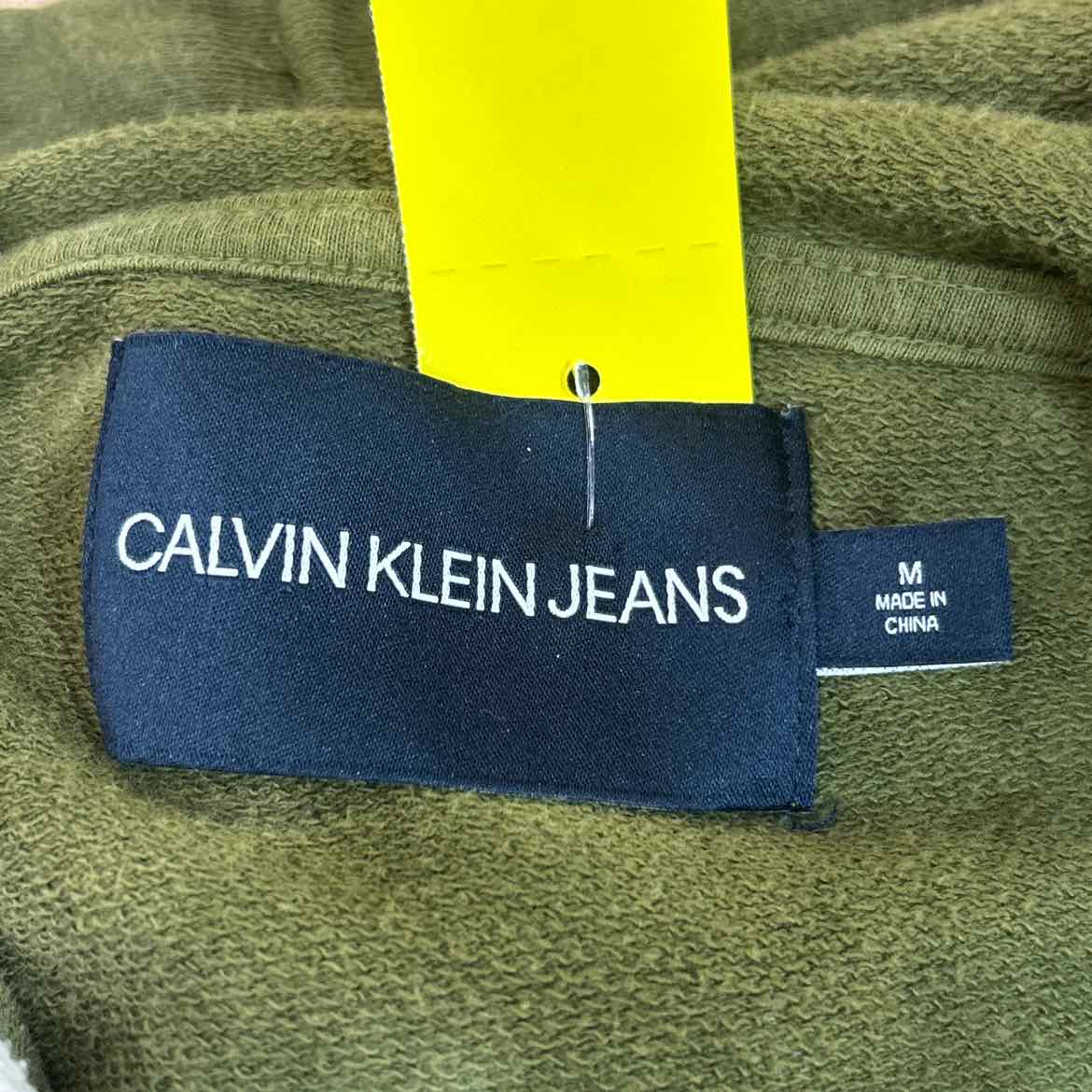 Calvin Klein Size M Green Preloved Sweater