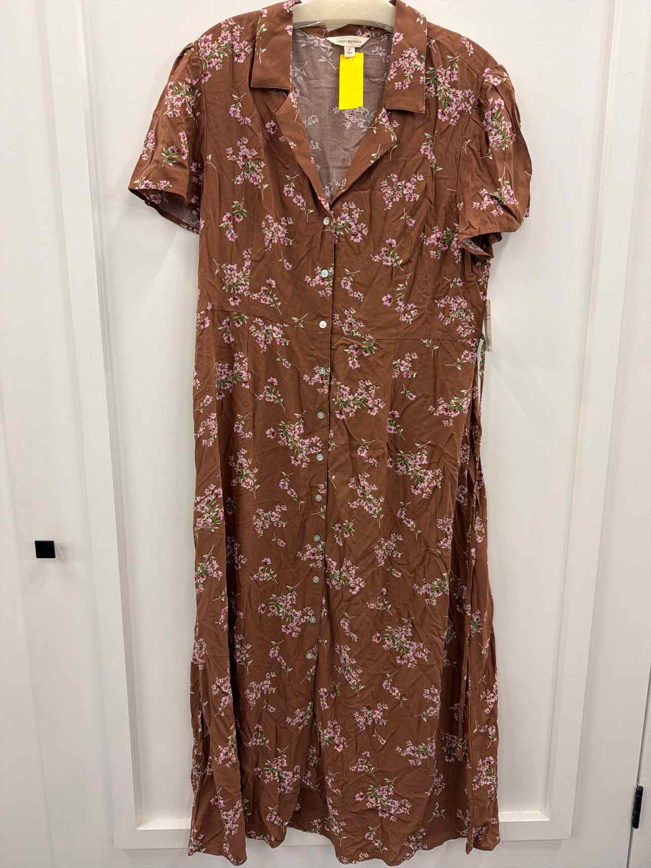 Lucky Brand Size L Brown Dress