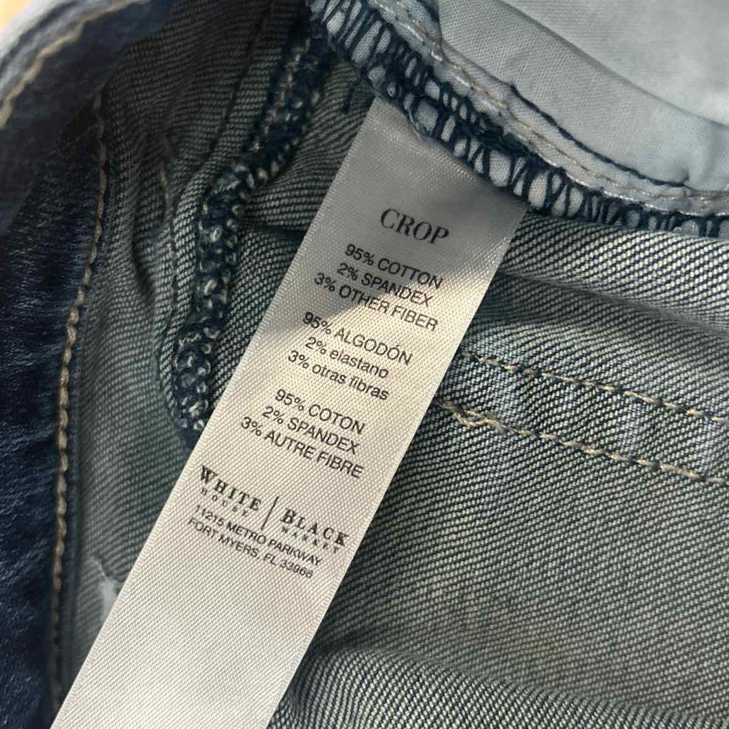White House Black Market Size 2 Blue Denim Preloved Jeans