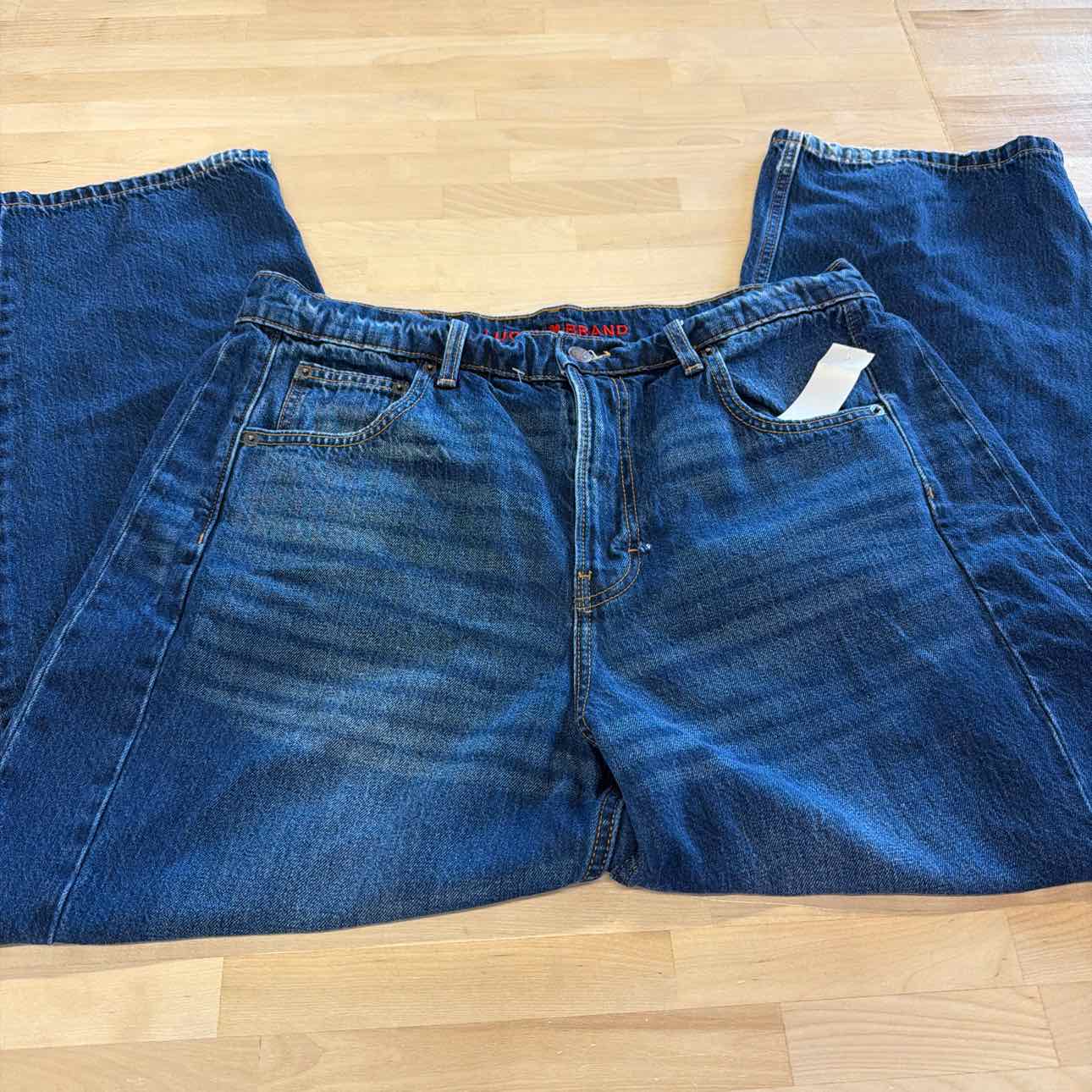 Lucky Brand Women's High-Rise Barrel-Leg Jeans - Obsidian Blue