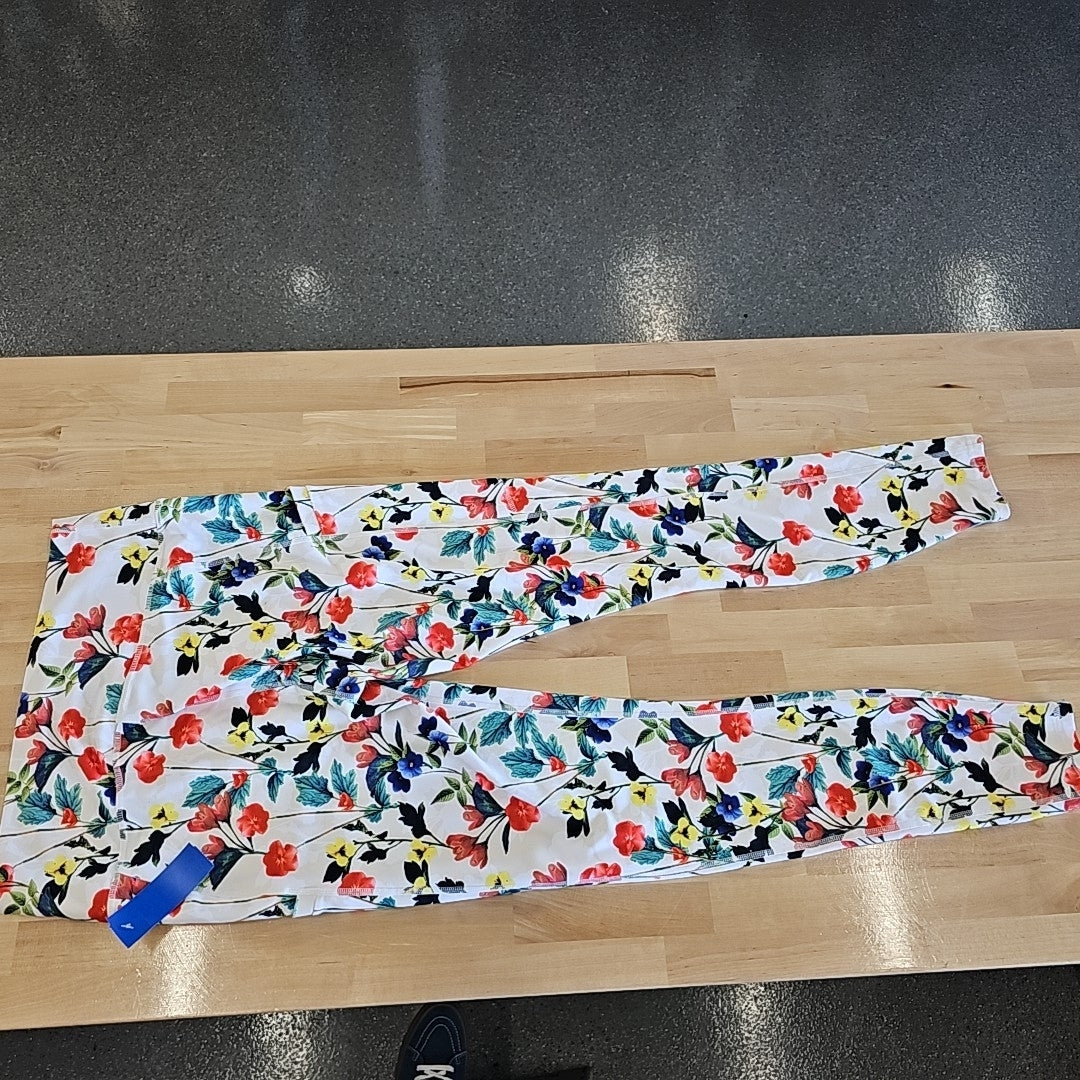 Guru Size L White Athletic Pants