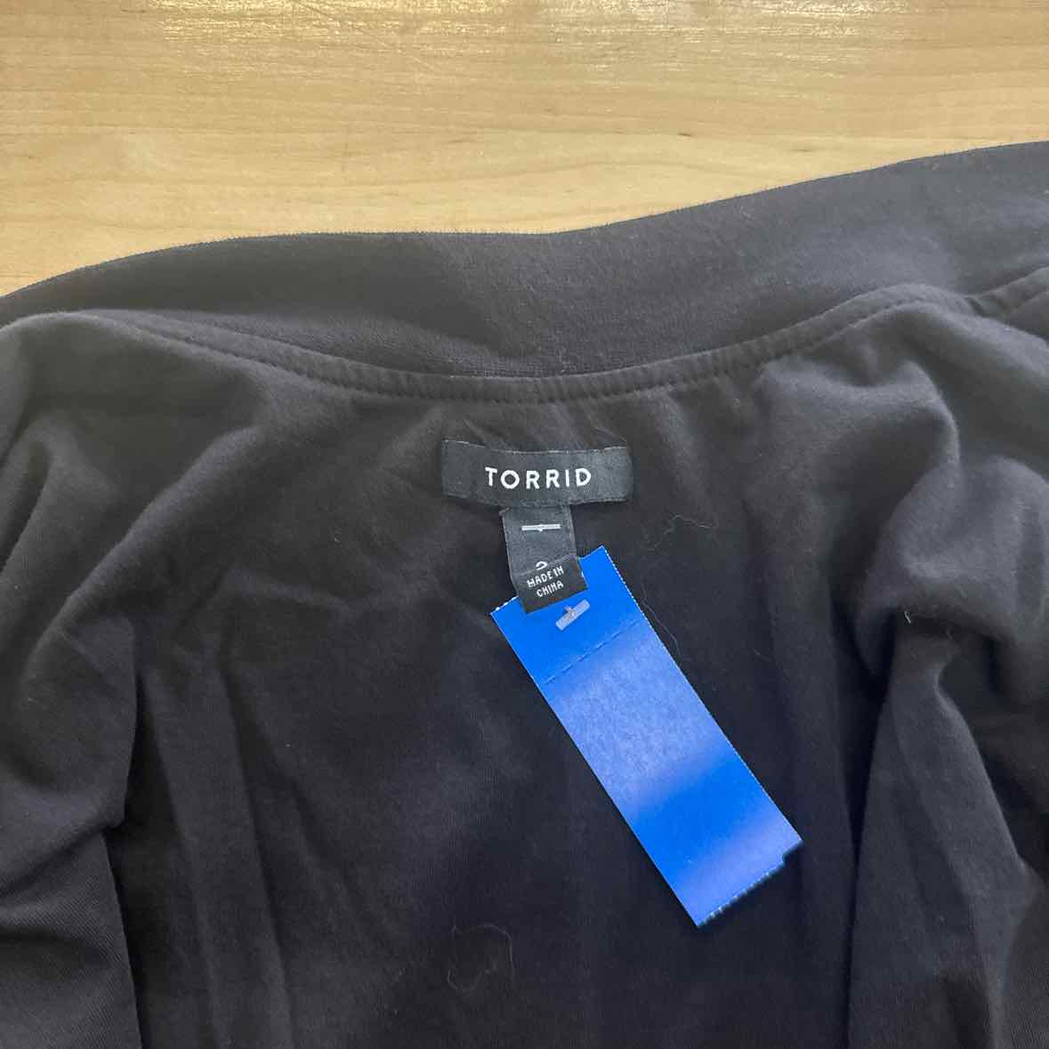 Torrid Size 3 Black Jacket