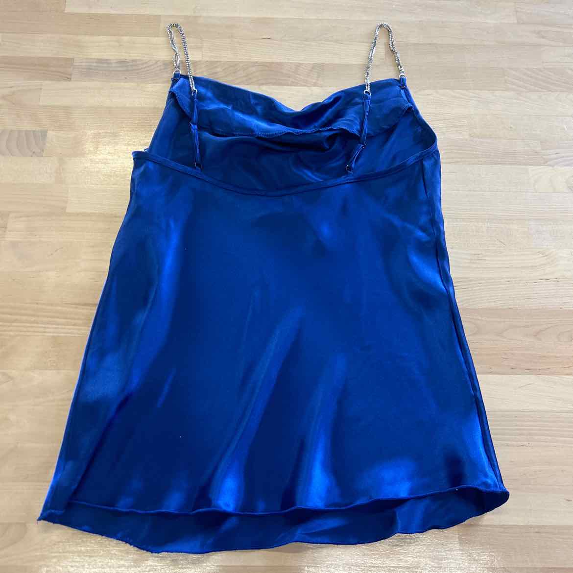 Nicole Miller Size S Blue Tank