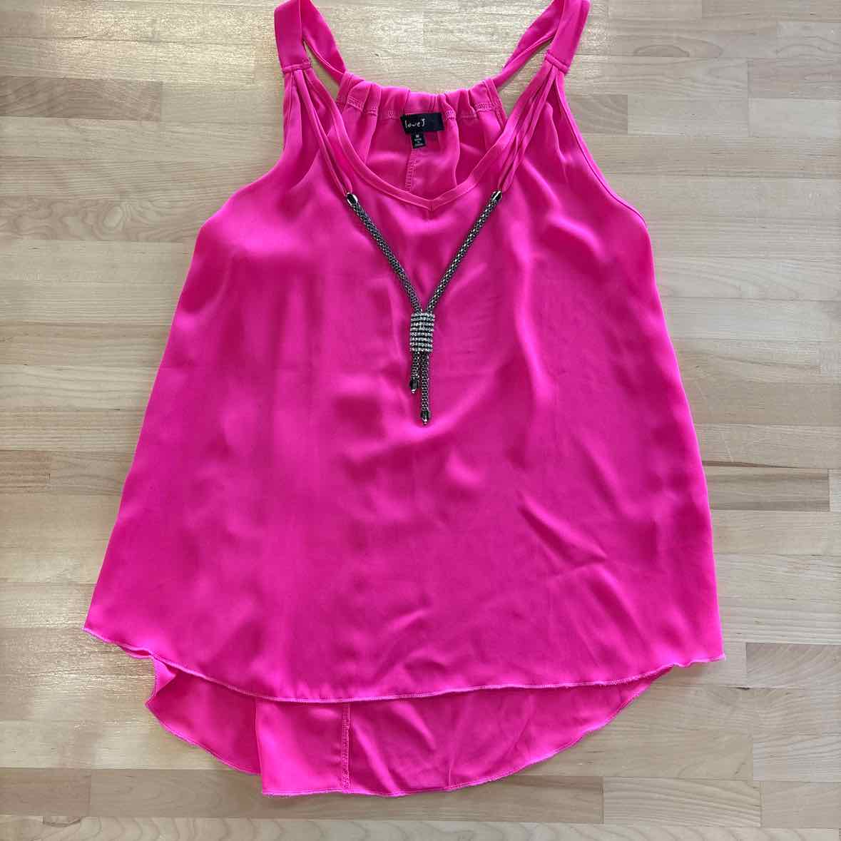 Love J Size M Pink Sleeveless