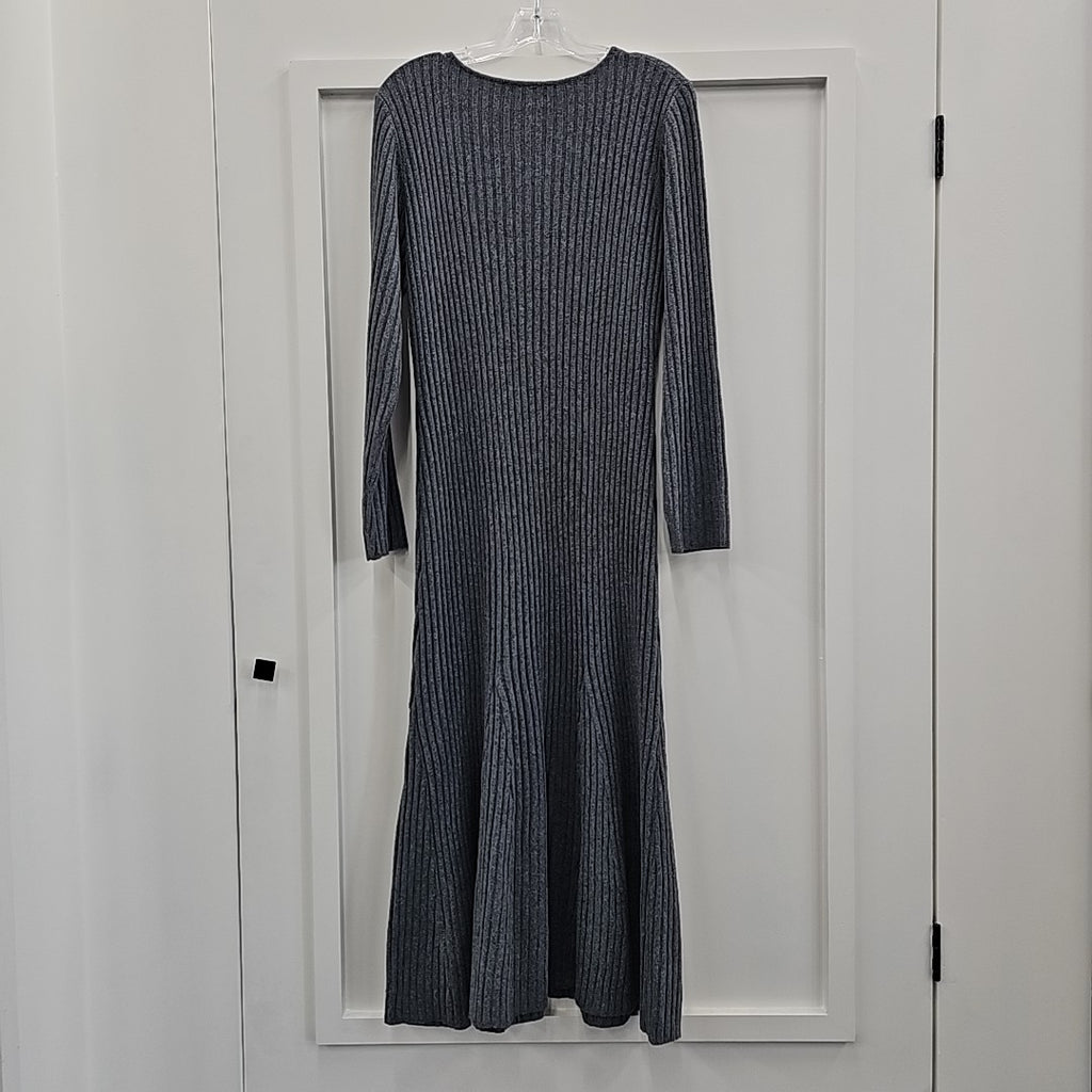 Vince Camuto Size XL Gray Knit Dress