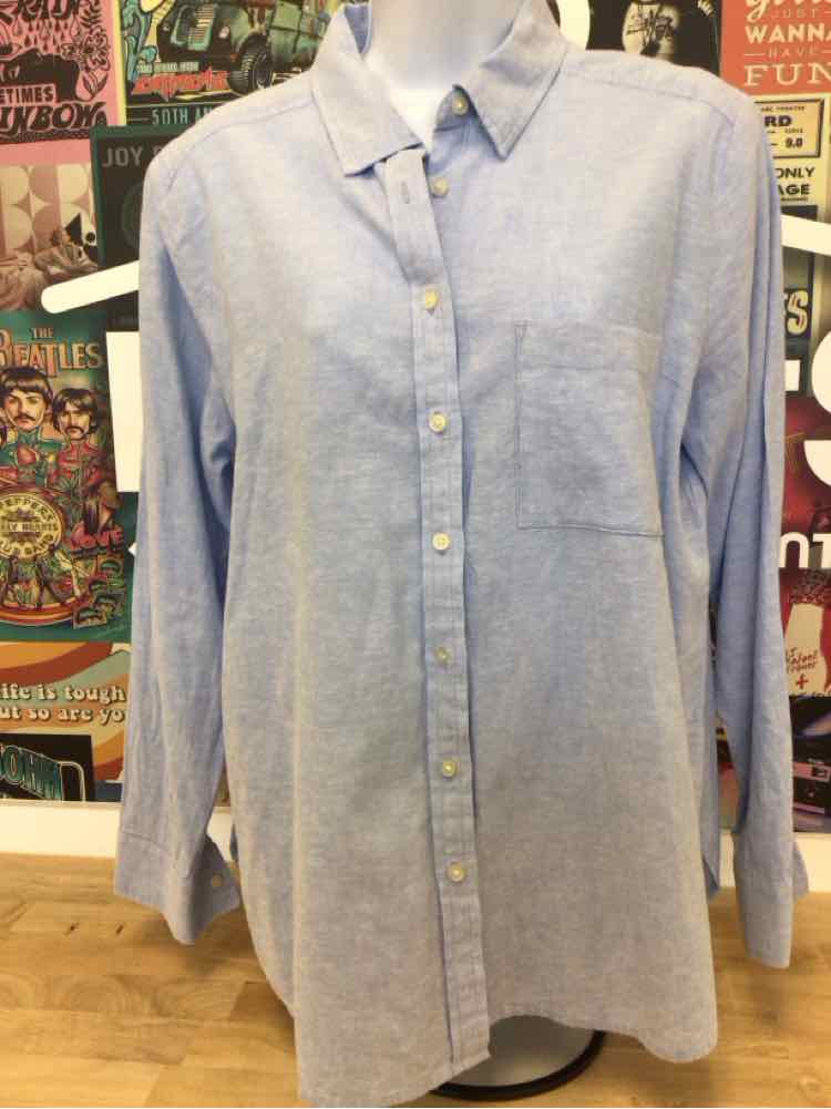 Loft Size M Blue Preloved Longsleeve