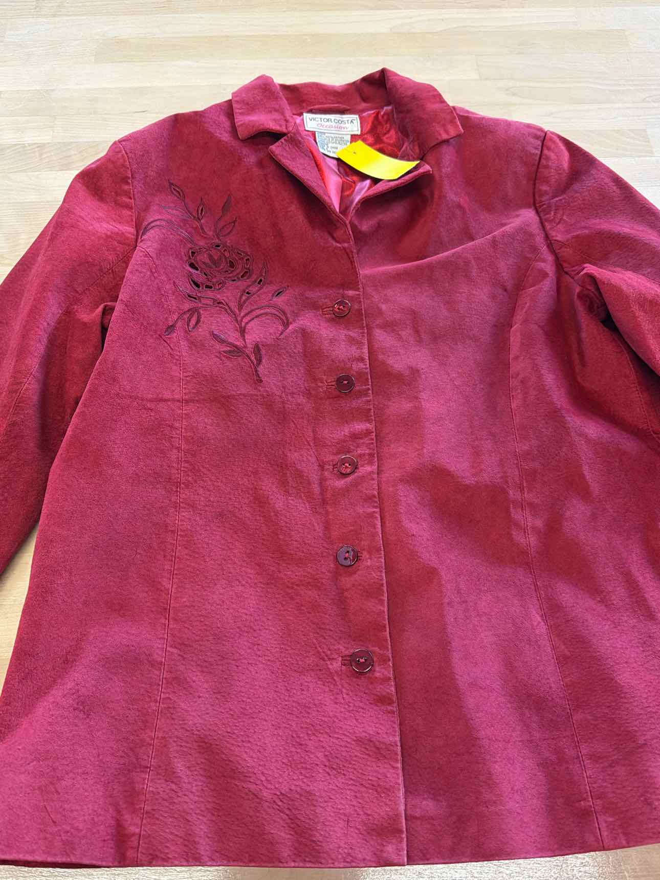 Victor Cosa Size S Red Jacket