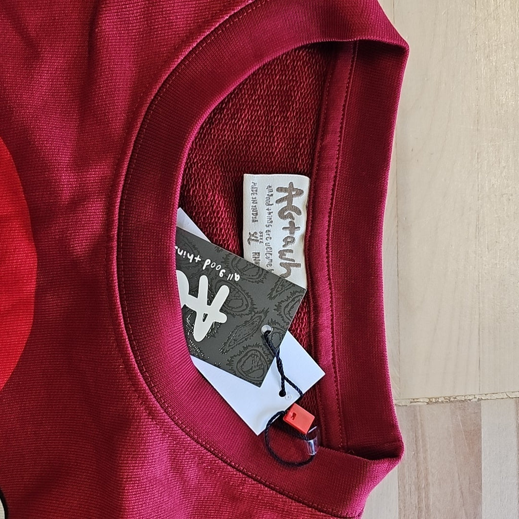 AGTAWH Size XL Red New MENS Long Sleeve Shirt