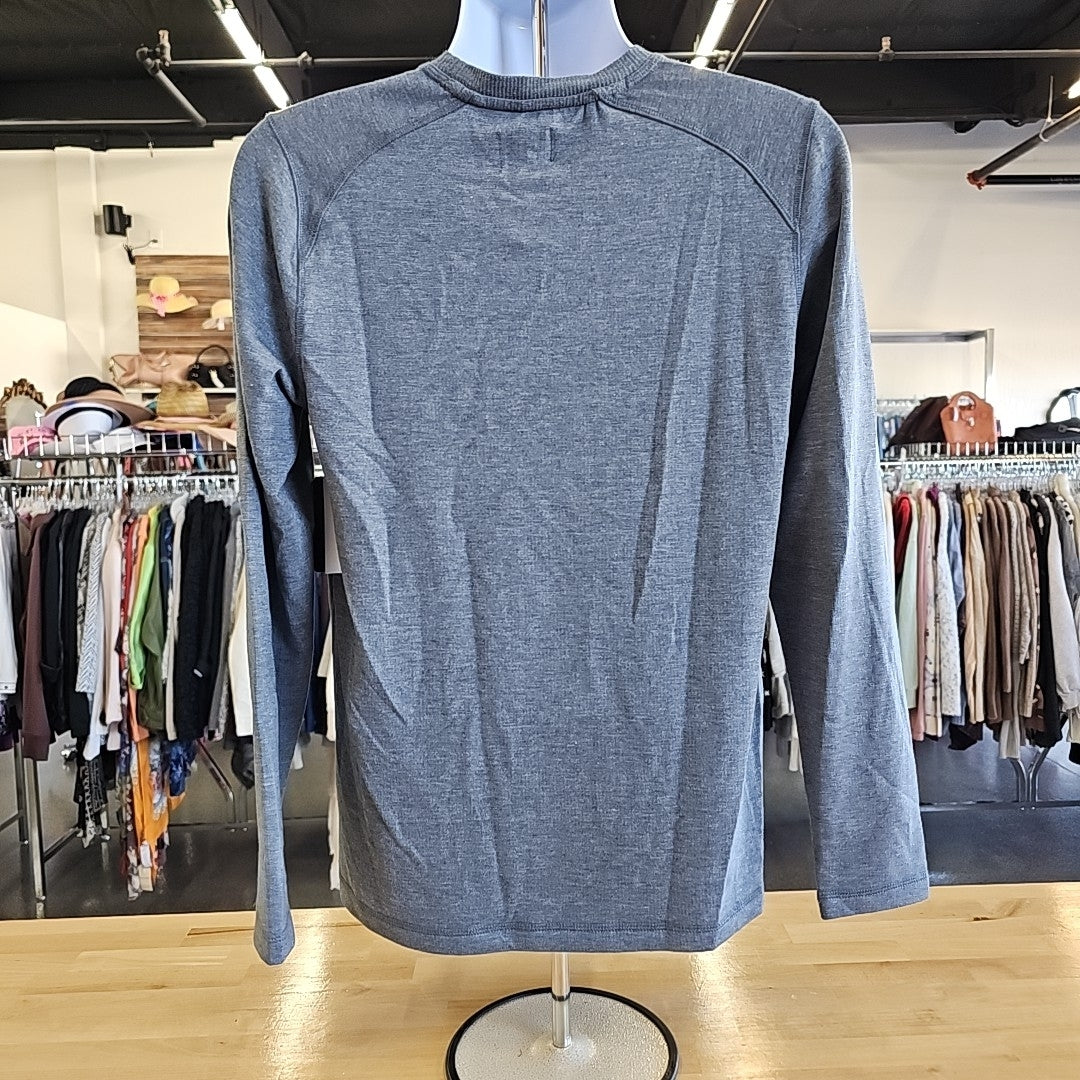 Bass Outdoor Size S Gray MENS Long Sleeve Shirt