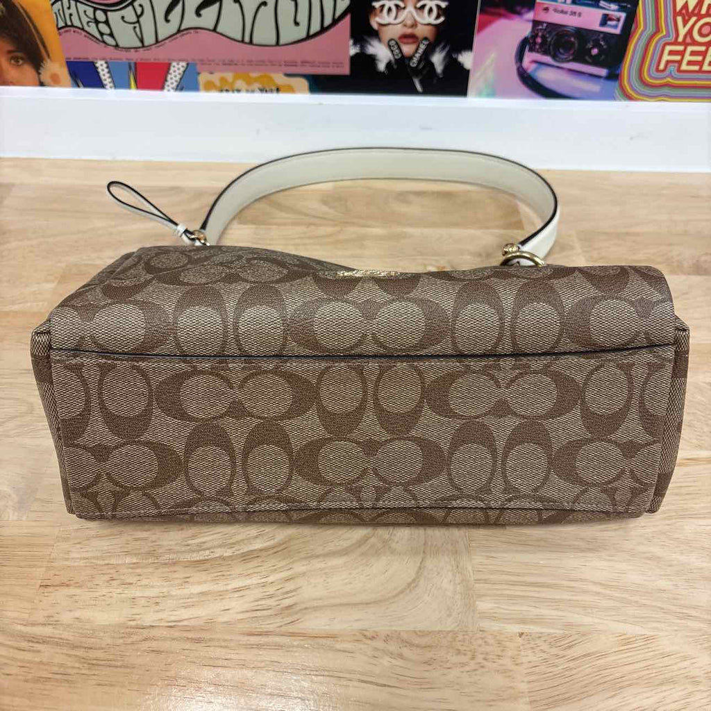 Coach Brown Leather Preloved Handbag