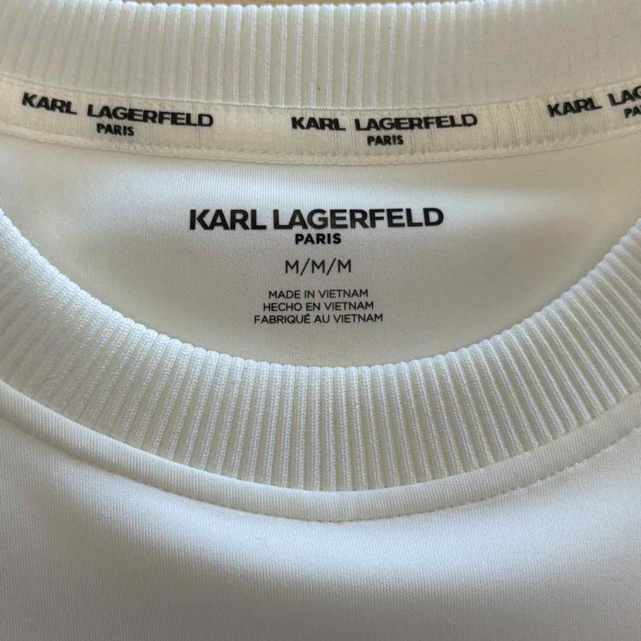 Karl Lagerfeld Paris Women's Logo Eiffel Tower Sweatshirt