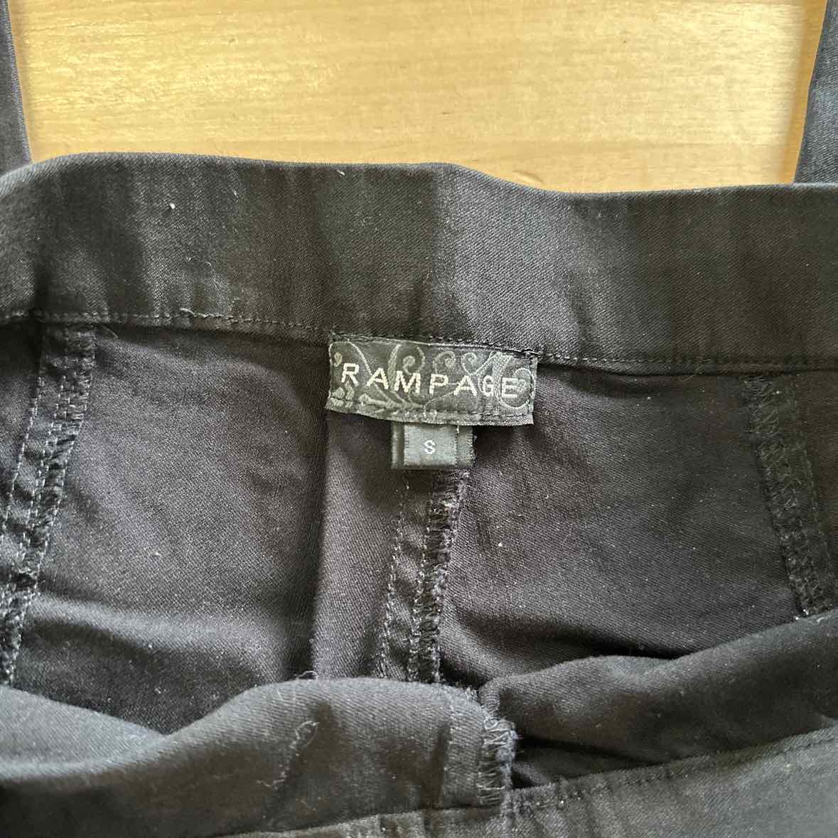 Rampage Size S Black Leggings