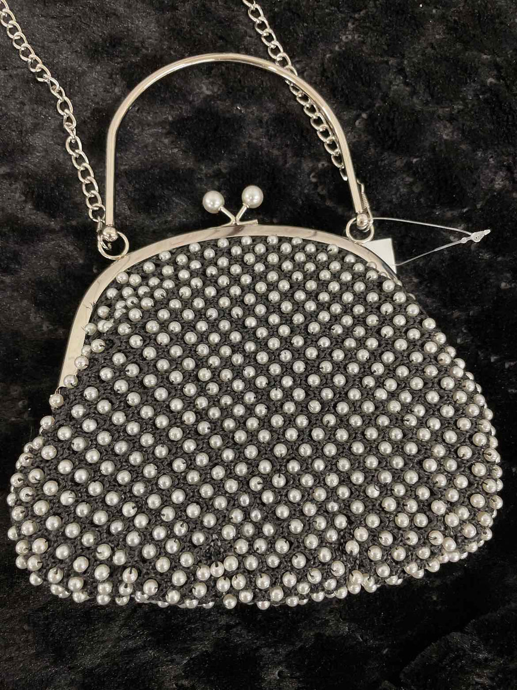 Nina Vintage Style All Over Fr Black, White No Size