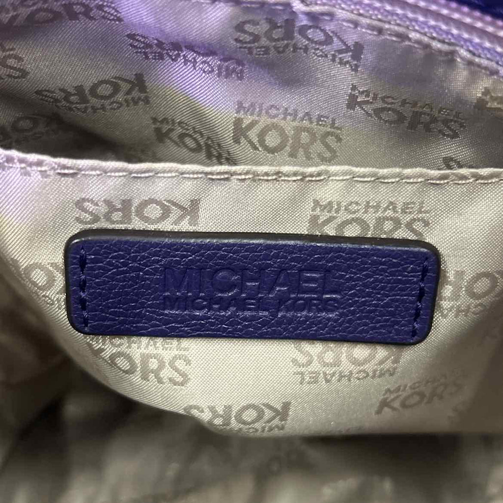 Michael Kors Purple Pebbled Leather Totes