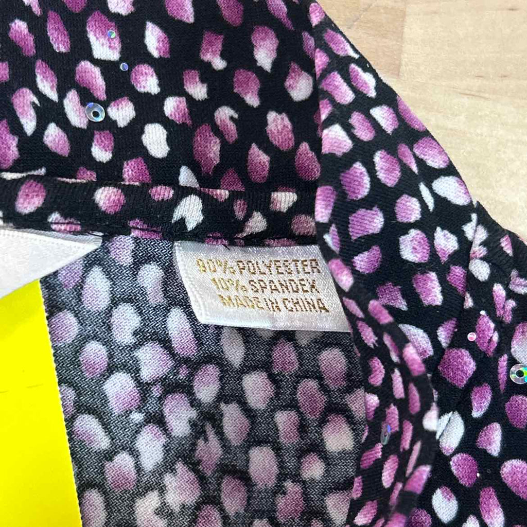 Monterey Club Size XXL Purple Preloved Blouse SS