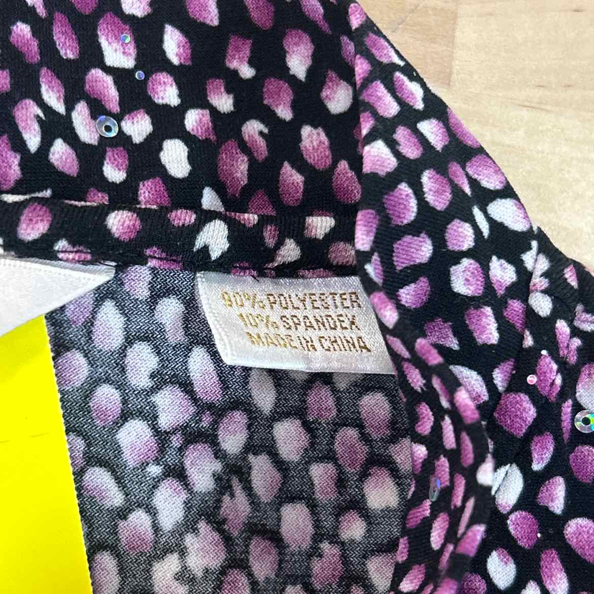 Monterey Club Size XXL Purple Preloved Blouse SS