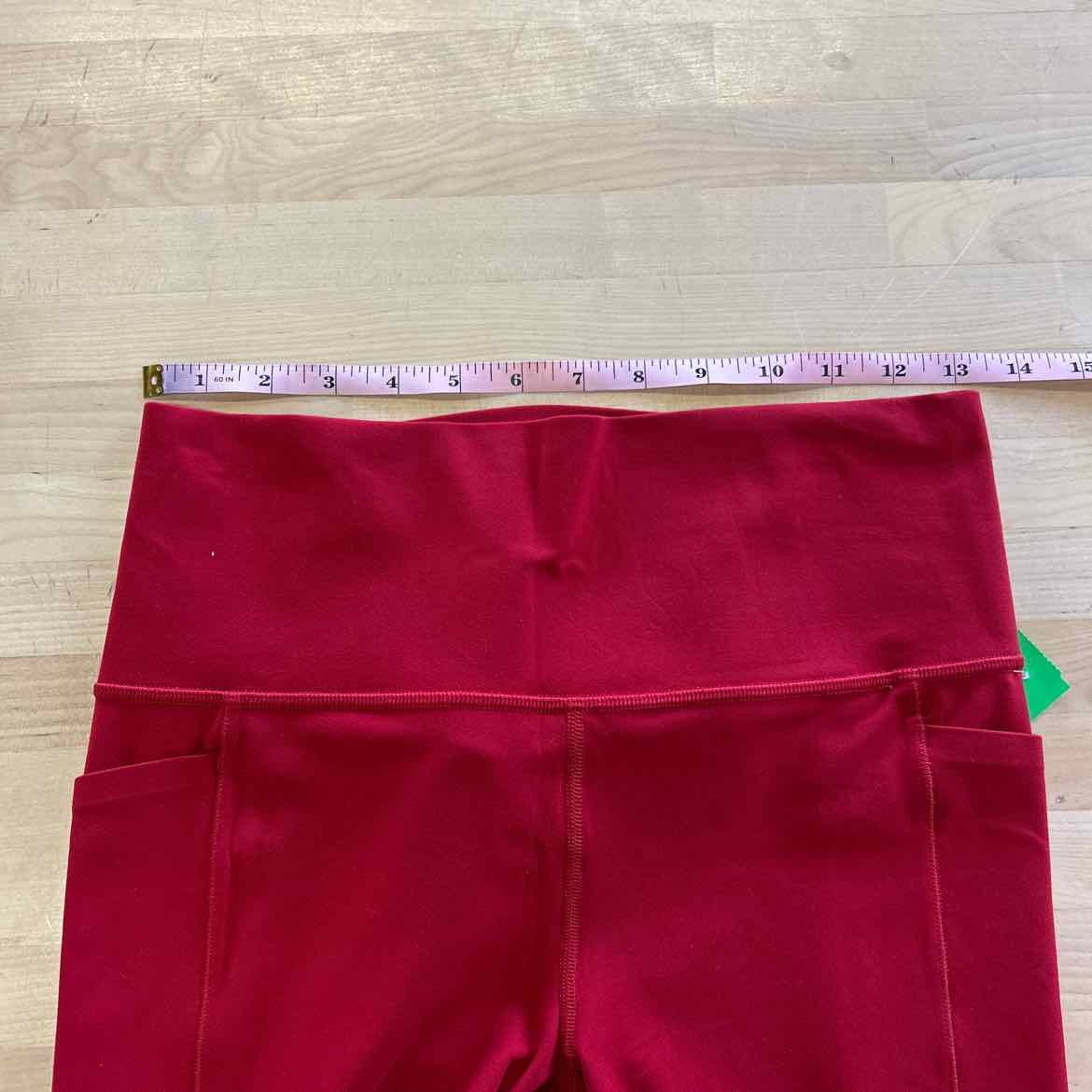 Athleta Size M Red Preloved Athletic Pants