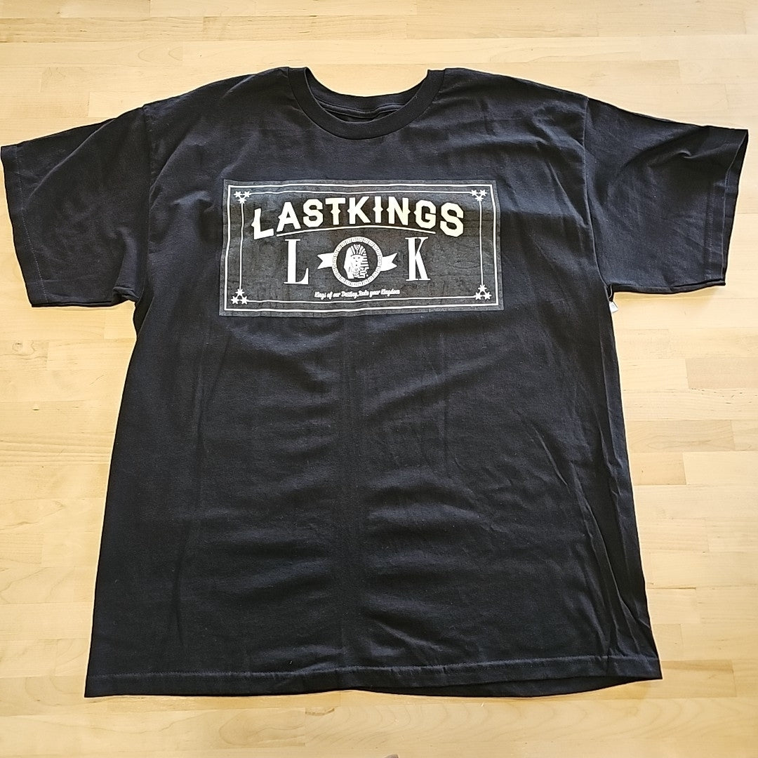 Last Kings Size XL Black MENS T-shirt