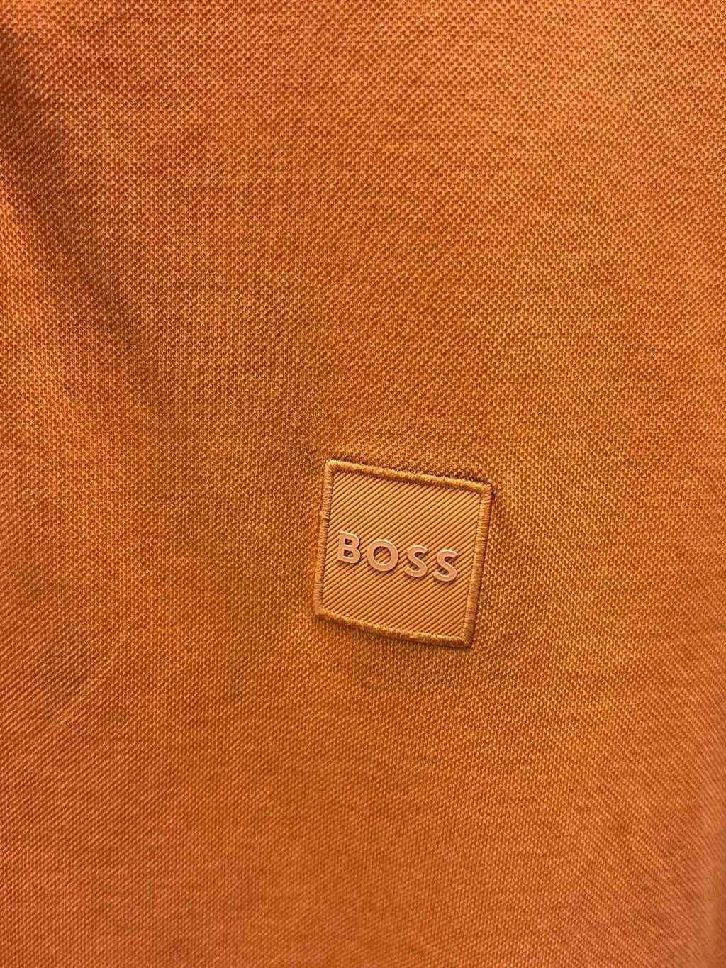 BOSS Size L Extra-slim-fit Stretch-cotton Shirt with Logo