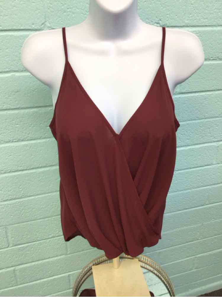 Lush Size XS Burgundy Tank