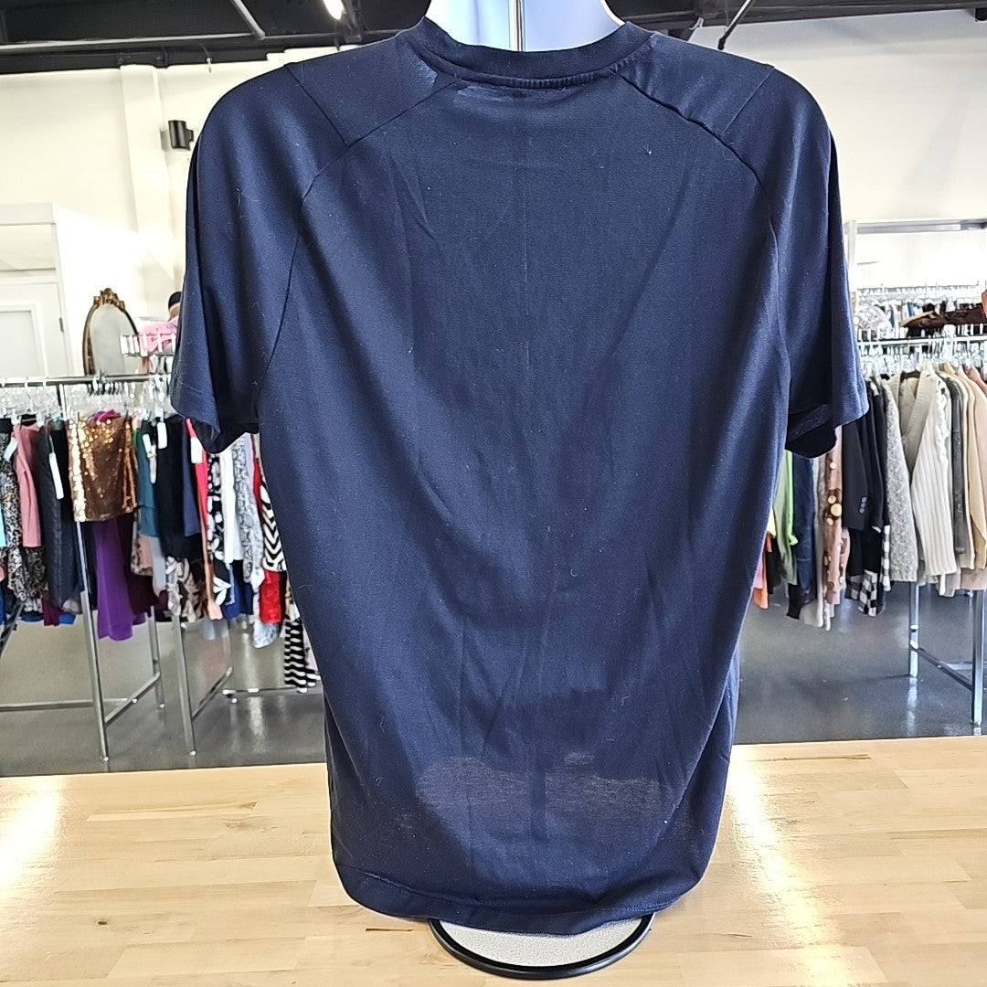 Adidas Size M Blue MENS Athletic Tee