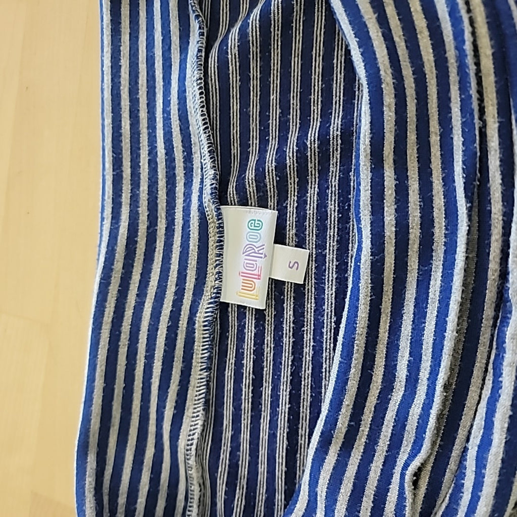 LulaRoe Size S Blue Skirt