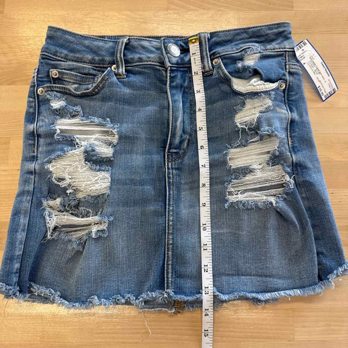 American Eagle Size 4 Blue Skirt