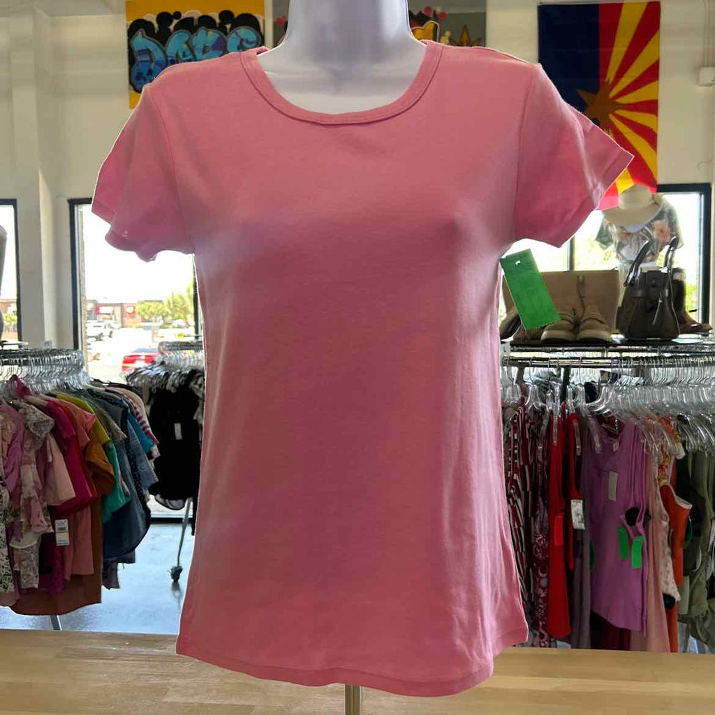 Victoria Secret Size L Pink New T-Shirt SS