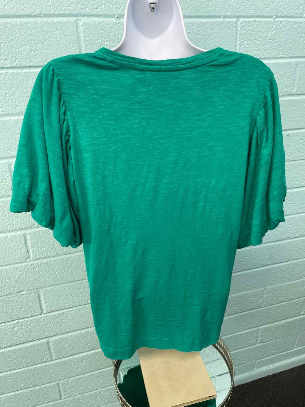 Chico's Size 1 Green Shirt