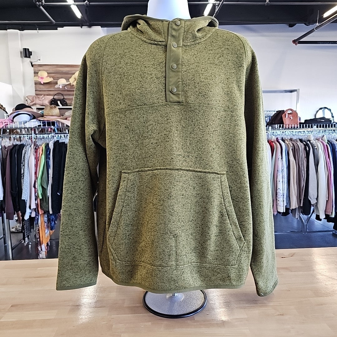Bass Outdoor Size L Green MENS Long Sleeve Shirt