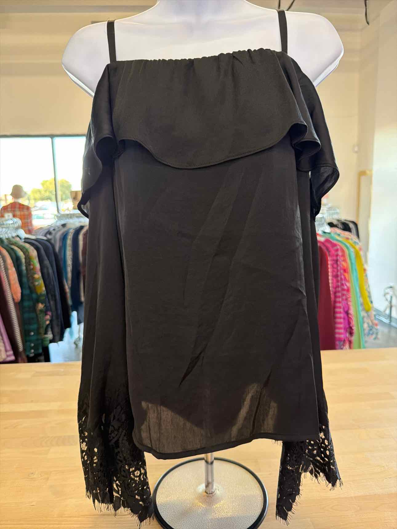 A.Byer Size XL Black Blouse