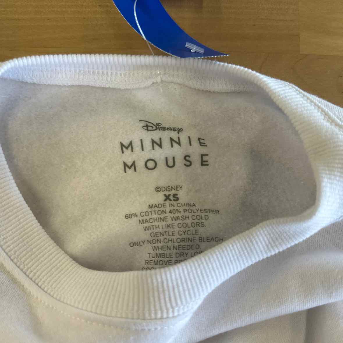 Disney Size XS White Sweater