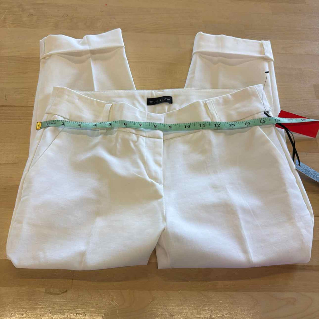 Willi Smith Size 4 White New Capris