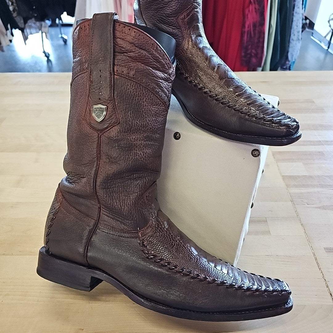 Wild Western Size 9.5 Brown MENS Boots
