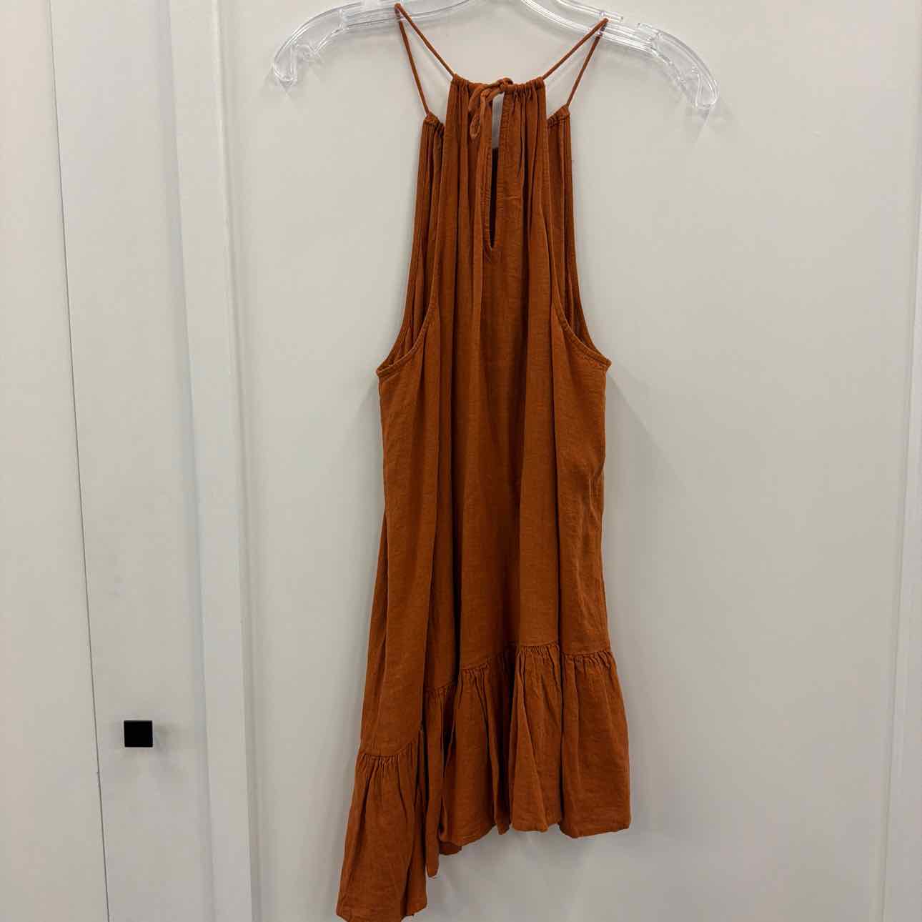 BP Size M Orange Preloved Mini Dress