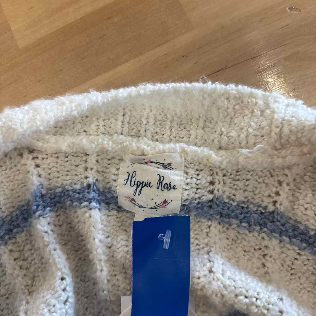 hippie rose Size S White/Blue Cardigan