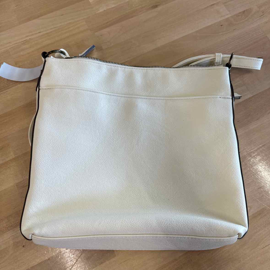 Style Co Hudsonn Medium Crossbody Alabaster