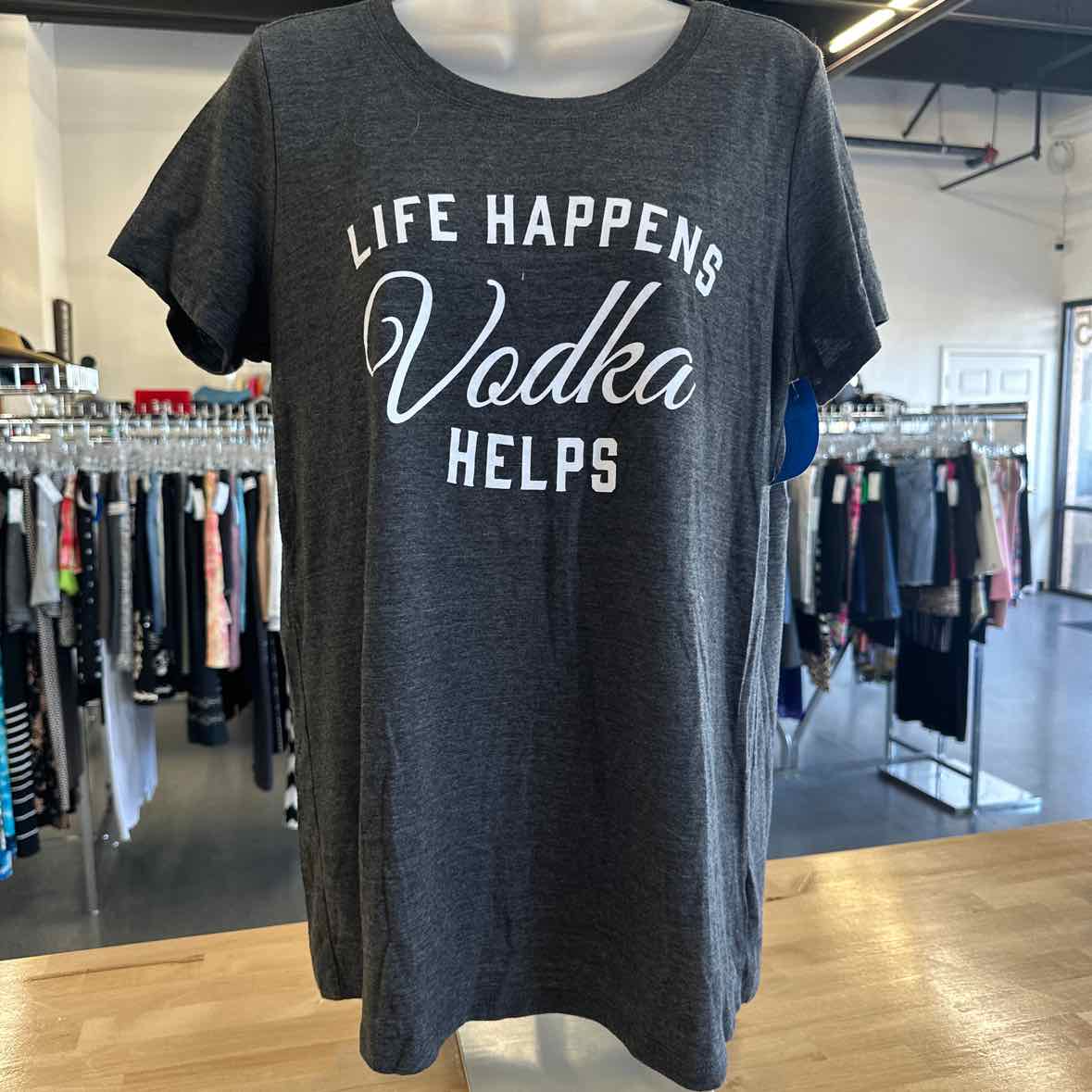 Torrid Size 00 Gray T-shirt