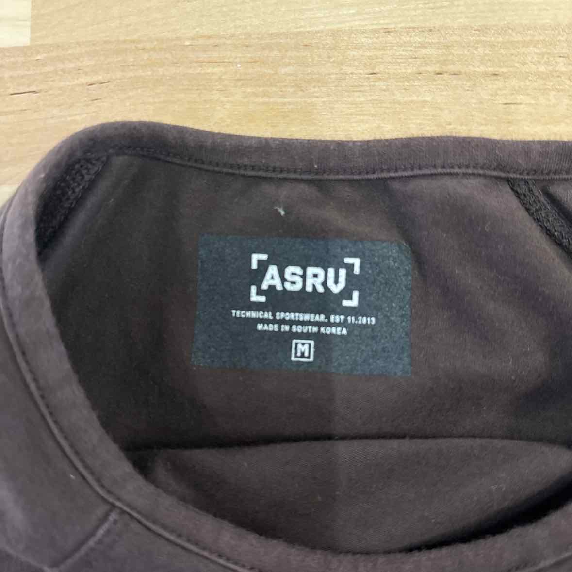 ASRV Men's Size M Brown MENS T-shirt