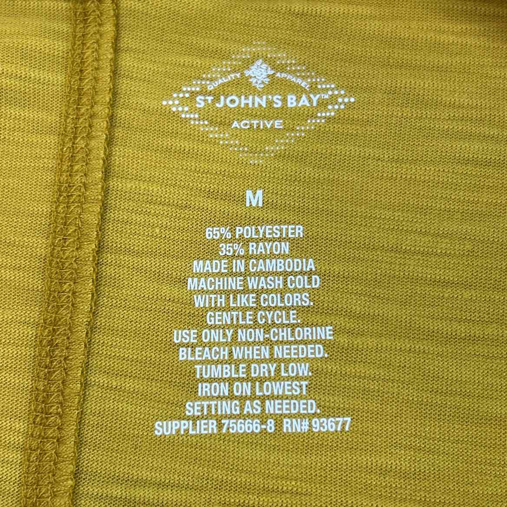 St John's Bay Size M Yellow Preloved Longsleeve