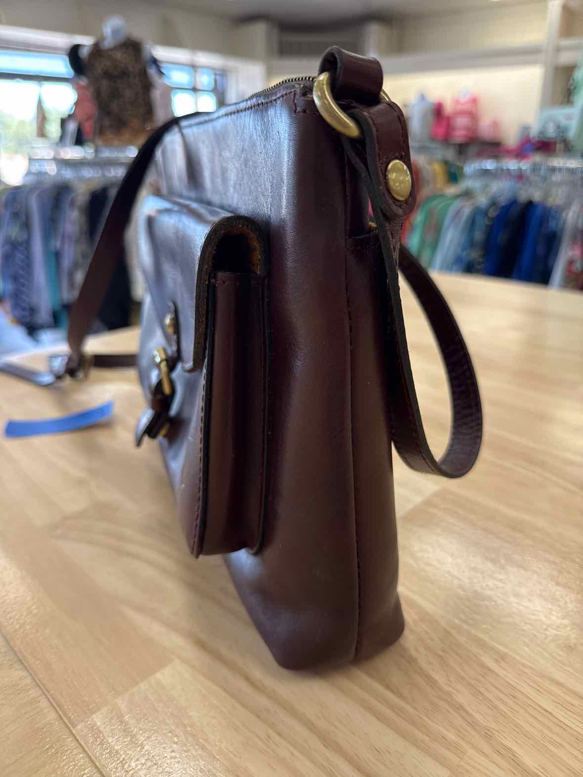Patricia Nash Brown crossbody Leather Purse